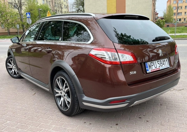 Peugeot 508 cena 39900 przebieg: 228000, rok produkcji 2013 z Nowe Skalmierzyce małe 704